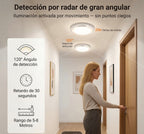 Lámparas de techo LED recargables de 1/2 piezas