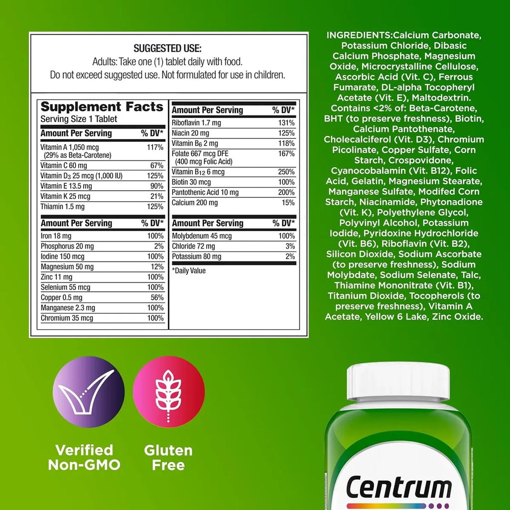 Centrum Adulto Multivitaminas en Gomitas pack de 2 unidades 11o cada una