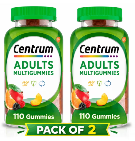 Centrum Adulto Multivitaminas en Gomitas pack de 2 unidades 11o cada una