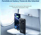 Batería Externa Ultra Delgada de 10000mAh carga Rápida Bidireccional de 22.5W