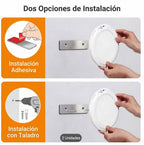 Lámparas de techo LED recargables de 1/2 piezas