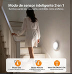 Lámparas de techo LED recargables de 1/2 piezas