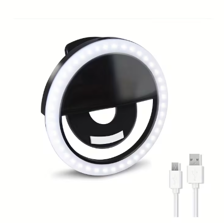 Anillo de Luz LED Recargable de Alta Calidad