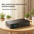 Mini UPS 5/9/12V DC Salida Luz LED 18.000 mAh