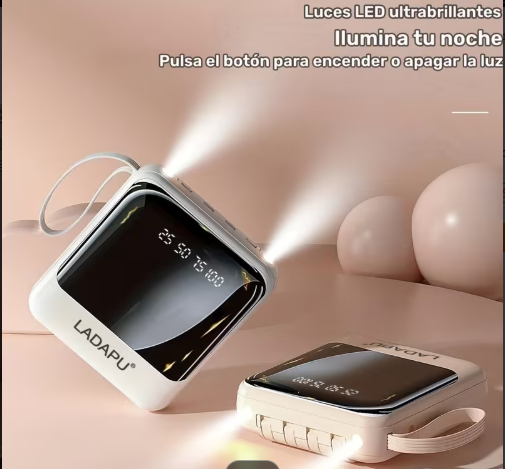 Mini Batería Externa Portátil de 10000Mah