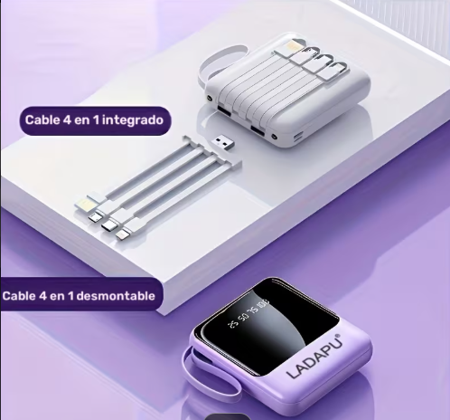 Mini Batería Externa Portátil de 10000Mah