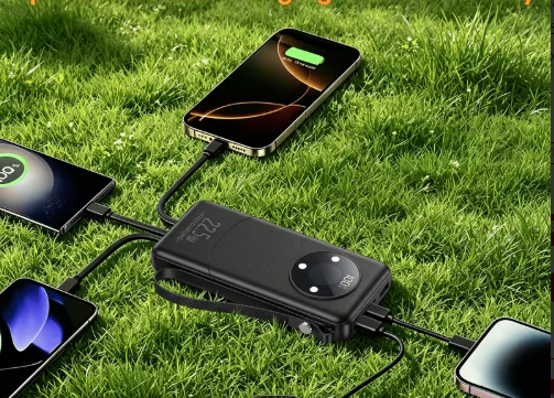 Batería Externa Ultra Delgada de 10000mAh carga Rápida Bidireccional de 22.5W