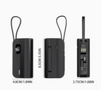 Mini Fuente de Alimentación Tail Plug 5000mAh Blanco
