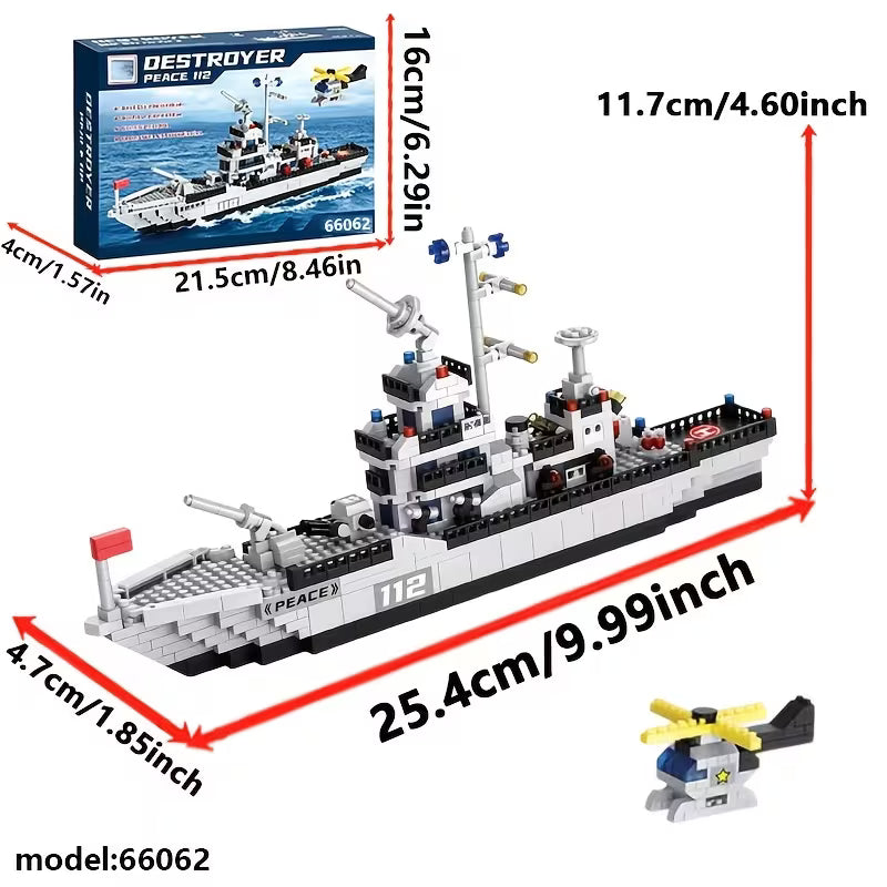 Bloques de construcción de buque oceánico