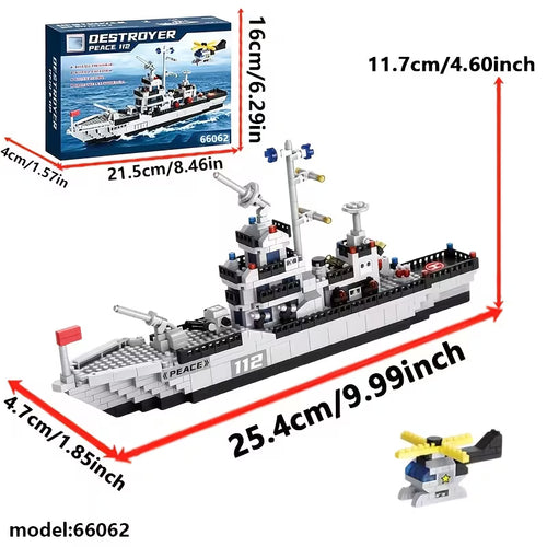 Bloques de construcción de buque oceánico