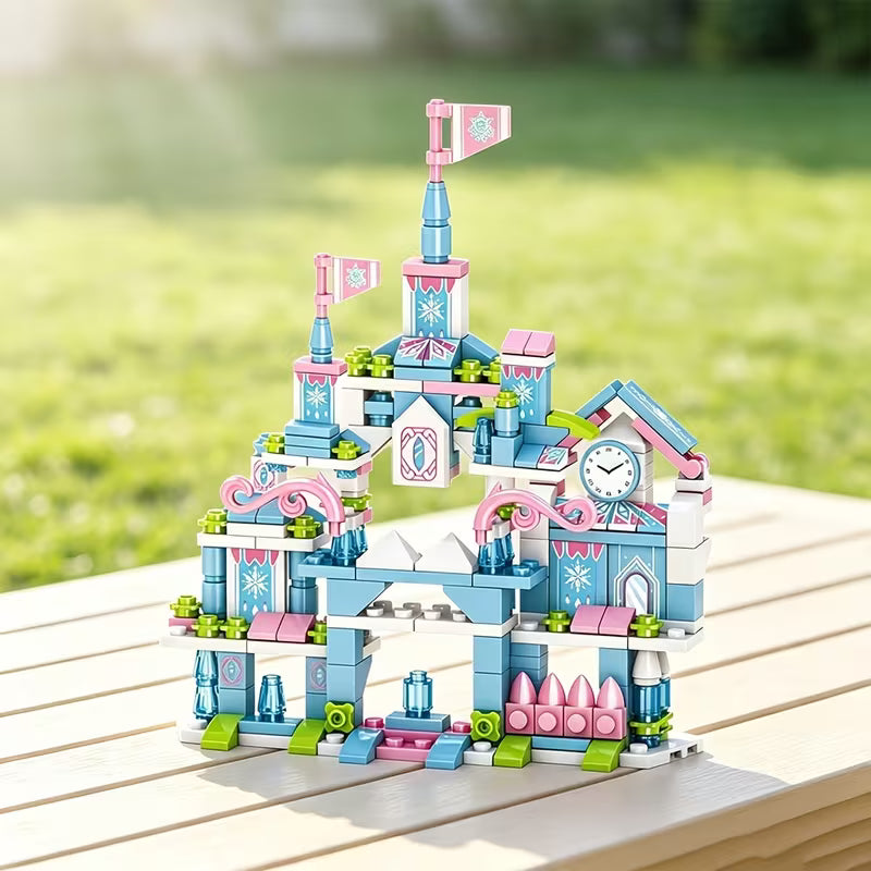 Castillo de princesa en hielo armable