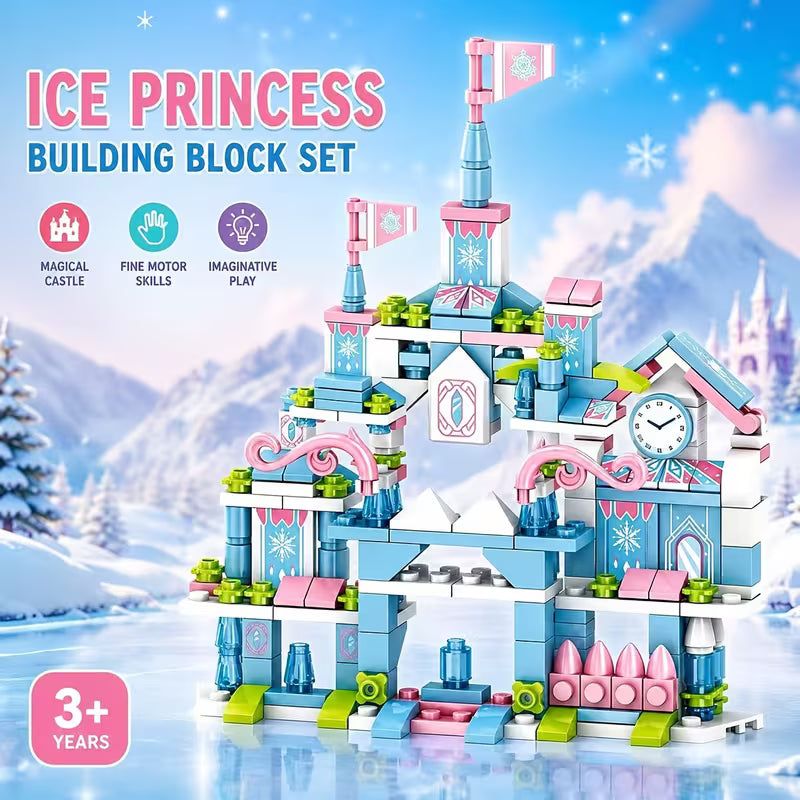 Castillo de princesa en hielo armable