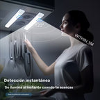 Lamparas LED con sensor de movimiento recargable usb