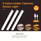 Lamparas LED con sensor de movimiento recargable usb