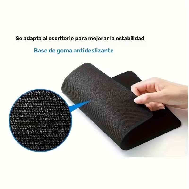 Mouse pad para computadora negro