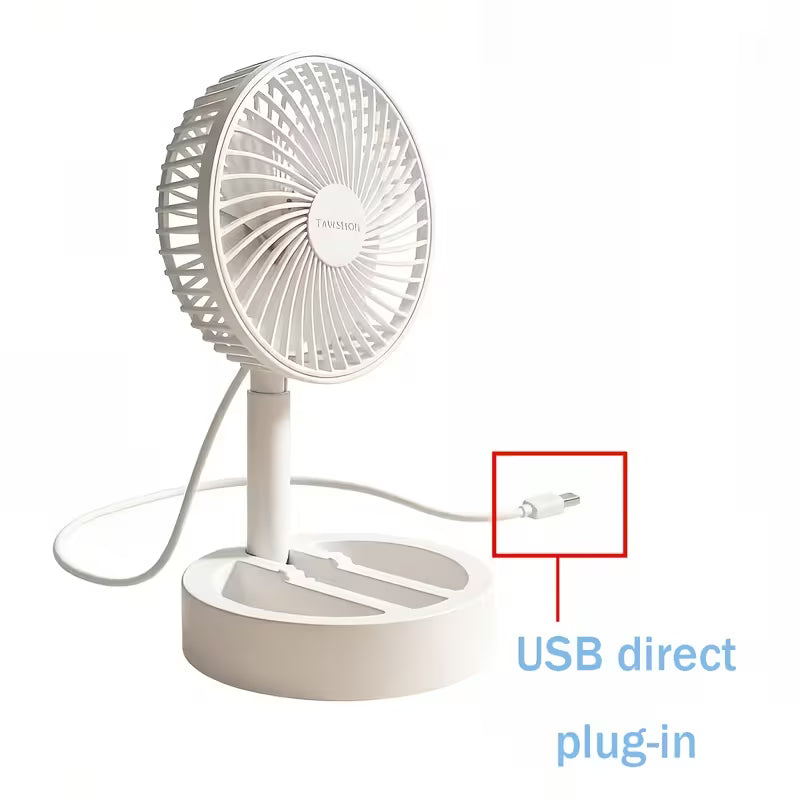 Ventilador de sobremesa portátil