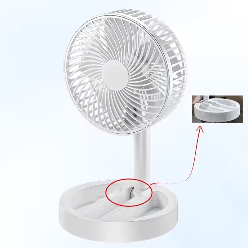 Ventilador de sobremesa portátil